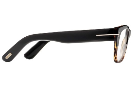 Okulary korekcyjne Tom Ford FT5379 005 Kwadratowe Czarne