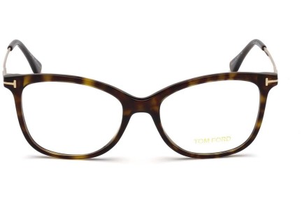 Okulary korekcyjne Tom Ford FT5510 052 Kocie oczy Havana