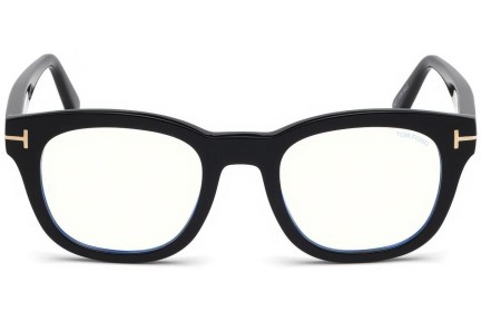 Okulary korekcyjne Tom Ford FT5542-B 001 Kwadratowe Czarne