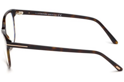 Okulary korekcyjne Tom Ford FT5544-B 052 Kocie oczy Havana