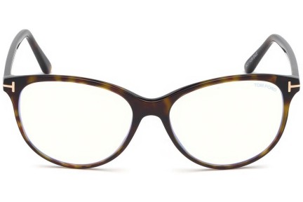 Okulary korekcyjne Tom Ford FT5544-B 052 Kocie oczy Havana