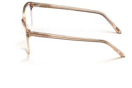 Okulary korekcyjne Tom Ford FT5544-B 072 Kocie oczy Różowe