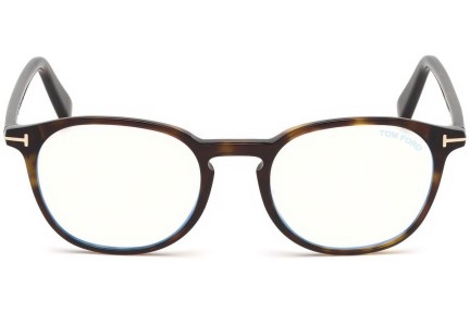 Okulary korekcyjne Tom Ford FT5583-B 052 Kwadratowe Havana