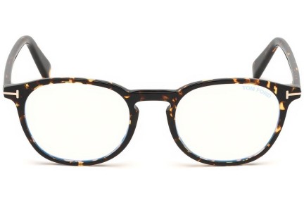Okulary korekcyjne Tom Ford FT5583-B 056 Kwadratowe Havana
