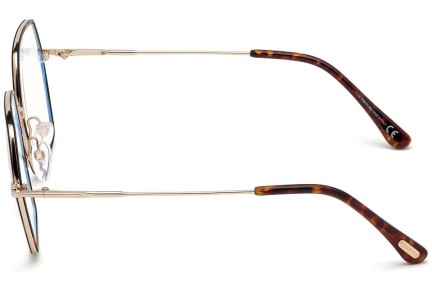 Okulary korekcyjne Tom Ford FT5615-B 052 Kwadratowe Havana