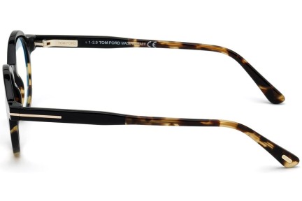 Okulary korekcyjne Tom Ford FT5664-B 005 Okrągłe Czarne