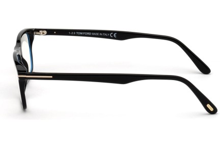 Okulary korekcyjne Tom Ford FT5681-B 001 Prostokątne Czarne