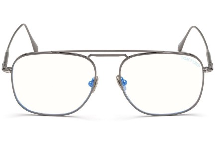 Okulary korekcyjne Tom Ford FT5731-B 008 Pilotki (Aviator) Szare