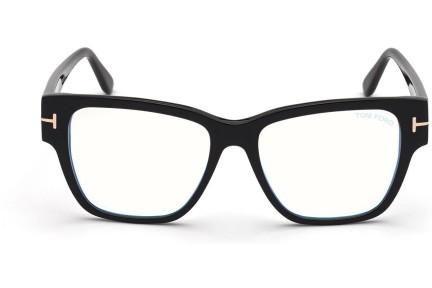 Okulary korekcyjne Tom Ford FT5745-B 001 Kwadratowe Czarne