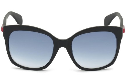 Okulary przeciwsłoneczne Adidas Originals OR0012 02C Kocie oczy Czarne