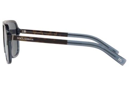 Okulary przeciwsłoneczne Dolce & Gabbana DG4354 320980 Pilotki (Aviator) Niebieskie