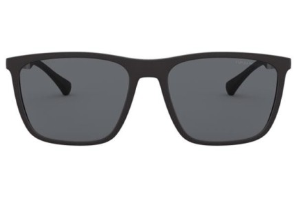 Okulary przeciwsłoneczne Emporio Armani EA4150 506387 Kwadratowe Czarne