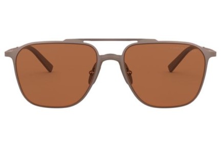 Okulary przeciwsłoneczne Giorgio Armani AR6110 300673 Kwadratowe Brązowe