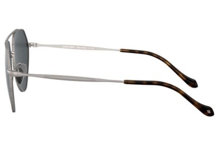 Okulary przeciwsłoneczne Giorgio Armani AR6111 300387 Kwadratowe Srebrne
