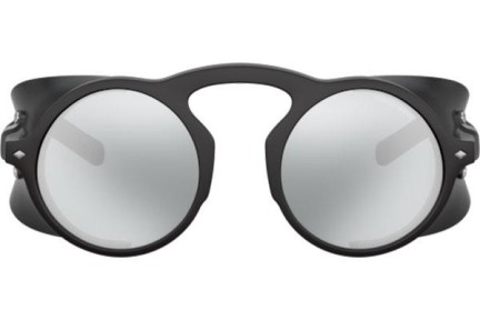 Okulary przeciwsłoneczne Giorgio Armani AR8143Q 50426G Okrągłe Czarne