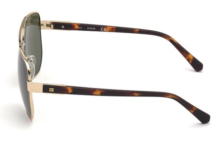 Okulary przeciwsłoneczne Guess GU00015 32N Pilotki (Aviator) Złote