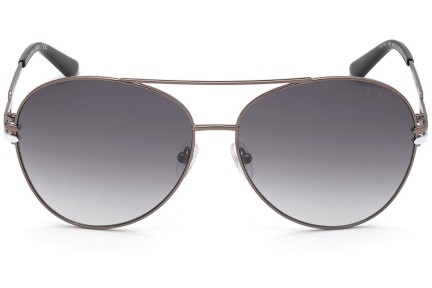 Okulary przeciwsłoneczne Guess GU7735 08B Pilotki (Aviator) Srebrne