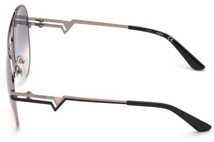 Okulary przeciwsłoneczne Guess GU7735 10B Pilotki (Aviator) Srebrne