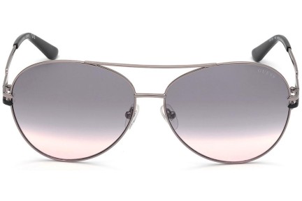 Okulary przeciwsłoneczne Guess GU7735 10B Pilotki (Aviator) Srebrne