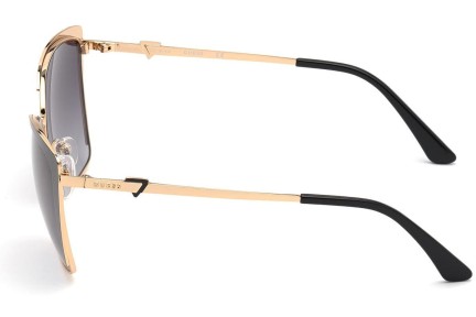Okulary przeciwsłoneczne Guess GU7743 01B Kwadratowe Czarne
