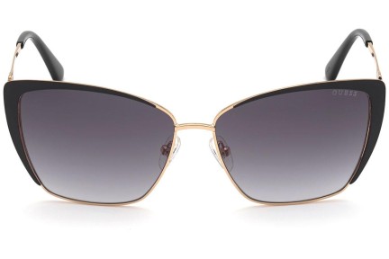 Okulary przeciwsłoneczne Guess GU7743 01B Kwadratowe Czarne