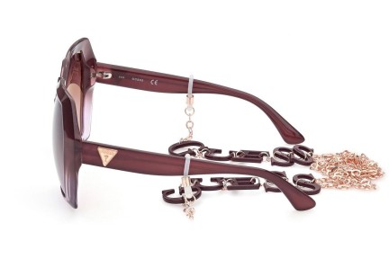 Okulary przeciwsłoneczne Guess GU7786 83Z Oversize Fioletowe