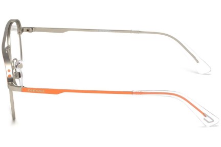 Okulary korekcyjne Diesel DL5305 017 Pilotki (Aviator) Srebrne