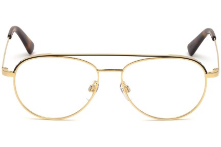 Okulary korekcyjne Diesel DL5305 030 Pilotki (Aviator) Złote