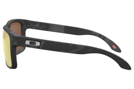 Okulary przeciwsłoneczne Oakley Holbrook Moto GP Collection OO9102 9102O3 Polarized Kwadratowe Czarne