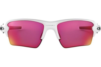 Okulary przeciwsłoneczne Oakley Flak 2.0 XL OO9188-03 Prostokątne Białe