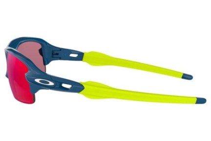 Okulary przeciwsłoneczne Oakley Flak XS OJ9005-05 PRIZM Prostokątne Niebieskie