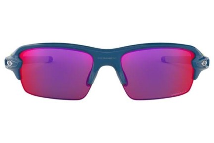 Okulary przeciwsłoneczne Oakley Flak XS OJ9005-05 PRIZM Prostokątne Niebieskie