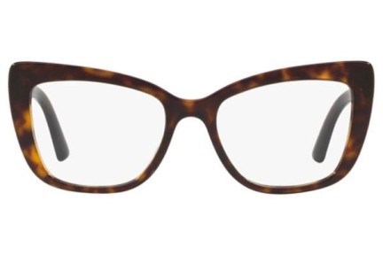 Okulary korekcyjne Dolce & Gabbana DG3308 502 Kocie oczy Havana