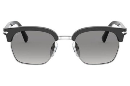 Okulary przeciwsłoneczne Persol PO3199S 1106M3 Polarized Browline Czarne