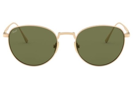 Okulary przeciwsłoneczne Persol PO5002ST 80004E Okrągłe Złote