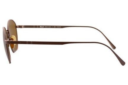Okulary przeciwsłoneczne Persol PO5004ST 800333 Okrągłe Brązowe