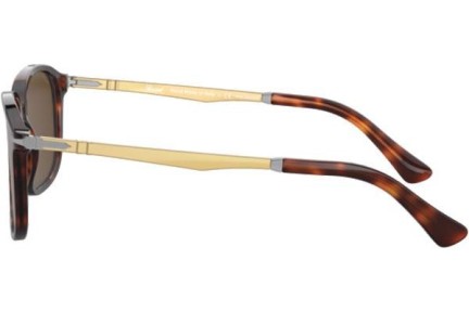 Okulary przeciwsłoneczne Persol PO3246S 24/57 Polarized Kwadratowe Havana