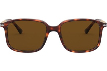 Okulary przeciwsłoneczne Persol PO3246S 24/57 Polarized Kwadratowe Havana