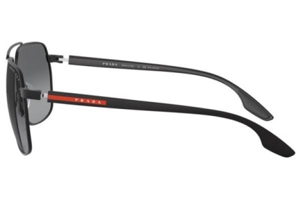 Okulary przeciwsłoneczne Prada Linea Rossa PS55VS 1BO5W1 Polarized Pilotki (Aviator) Czarne
