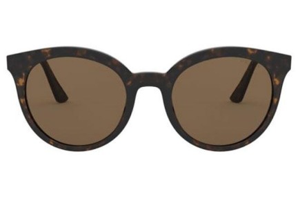 Okulary przeciwsłoneczne Prada PR02XS 2AU8C1 Okrągłe Havana