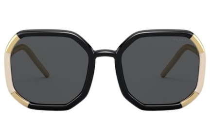 Okulary przeciwsłoneczne Prada PR20XS 02F5S0 Oversize Czarne