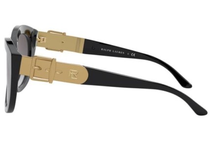 Okulary przeciwsłoneczne Ralph Lauren RL8185 50018G Kocie oczy Czarne
