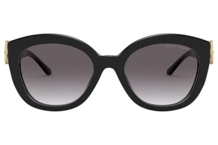 Okulary przeciwsłoneczne Ralph Lauren RL8185 50018G Kocie oczy Czarne