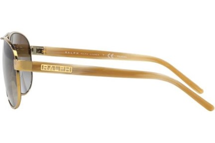 Okulary przeciwsłoneczne Ralph by Ralph Lauren RA4004 101/T5 Polarized Pilotki (Aviator) Złote