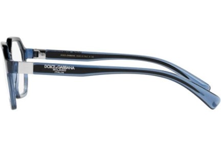 Okulary korekcyjne Dolce & Gabbana DG5068 3258 Nieregularny Niebieskie