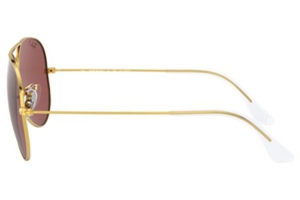 Okulary przeciwsłoneczne Ray-Ban Aviator RB3025 9196AF Polarized Pilotki (Aviator) Złote