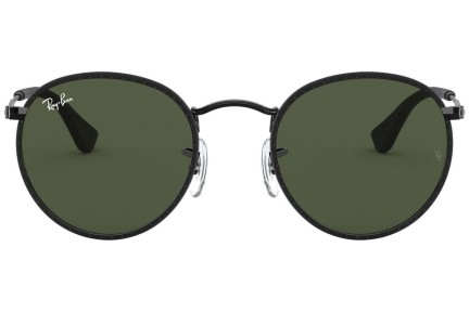 Okulary przeciwsłoneczne Ray-Ban Round Craft RB3475Q 9040 Okrągłe Czarne