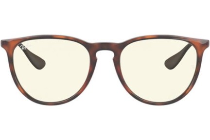 Okulary przeciwsłoneczne Ray-Ban Erika Everglasses RB4171 865/SB blue-light [non-prescription] Okrągłe Havana