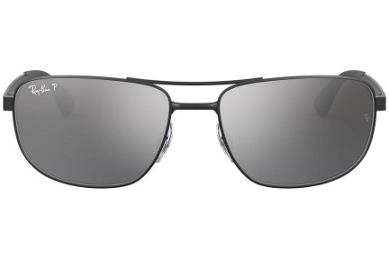Okulary przeciwsłoneczne Ray-Ban RB3528 006/82 Polarized Pilotki (Aviator) Czarne