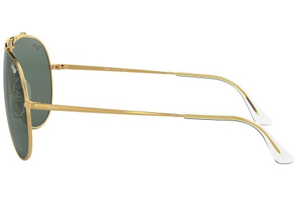 Okulary przeciwsłoneczne Ray-Ban Wings RB3597 905071 Pojedyncze | Shield Złote